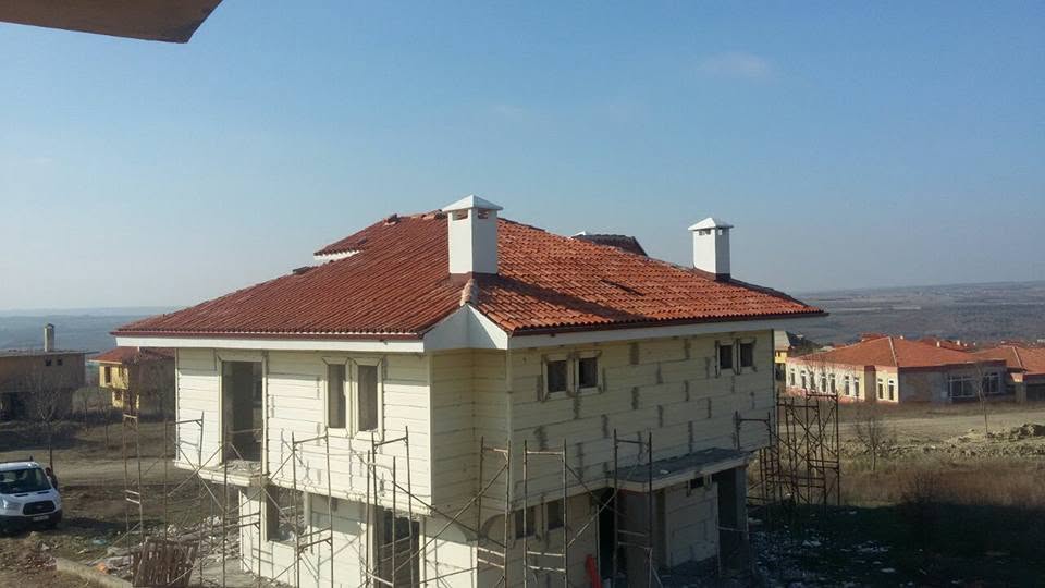 Konut çelik çatı projesi