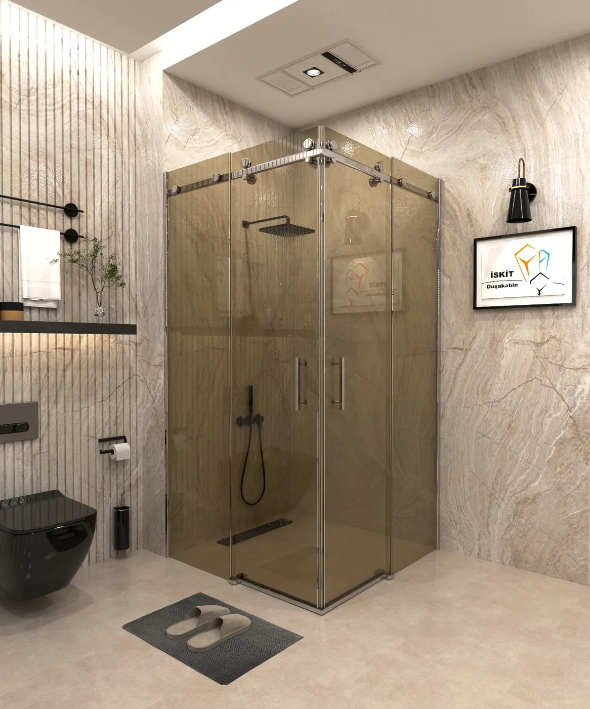 İskit Duşakabin temperli cam model 16