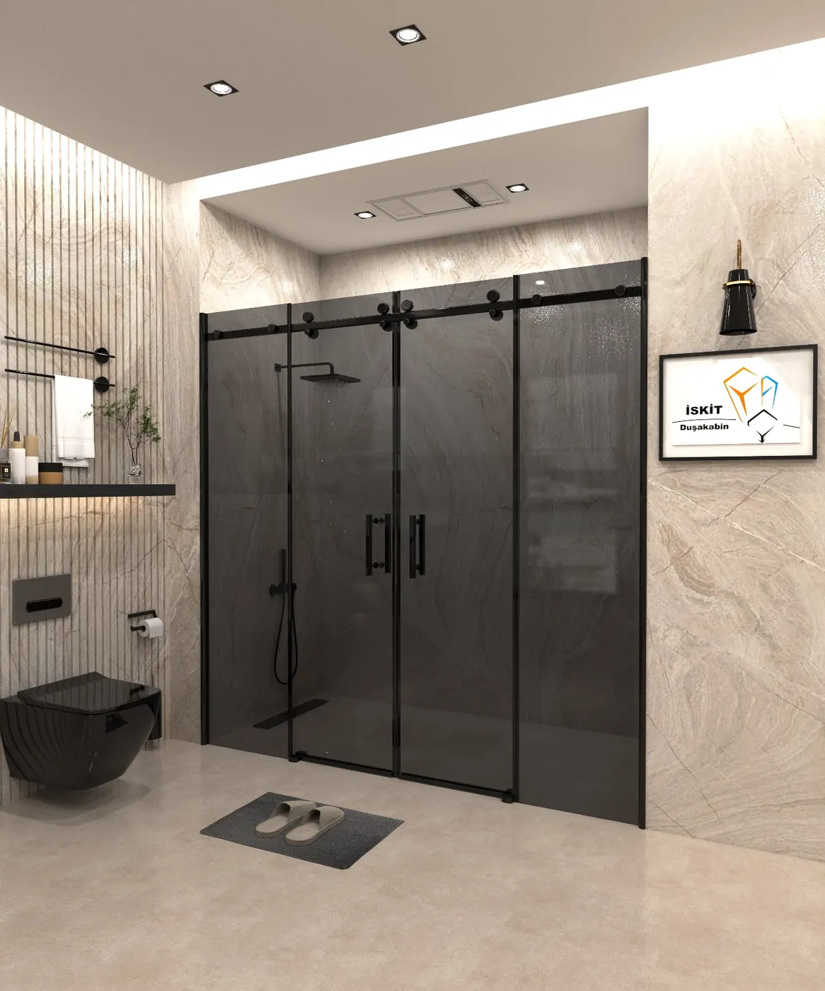 İskit Duşakabin temperli cam model 27