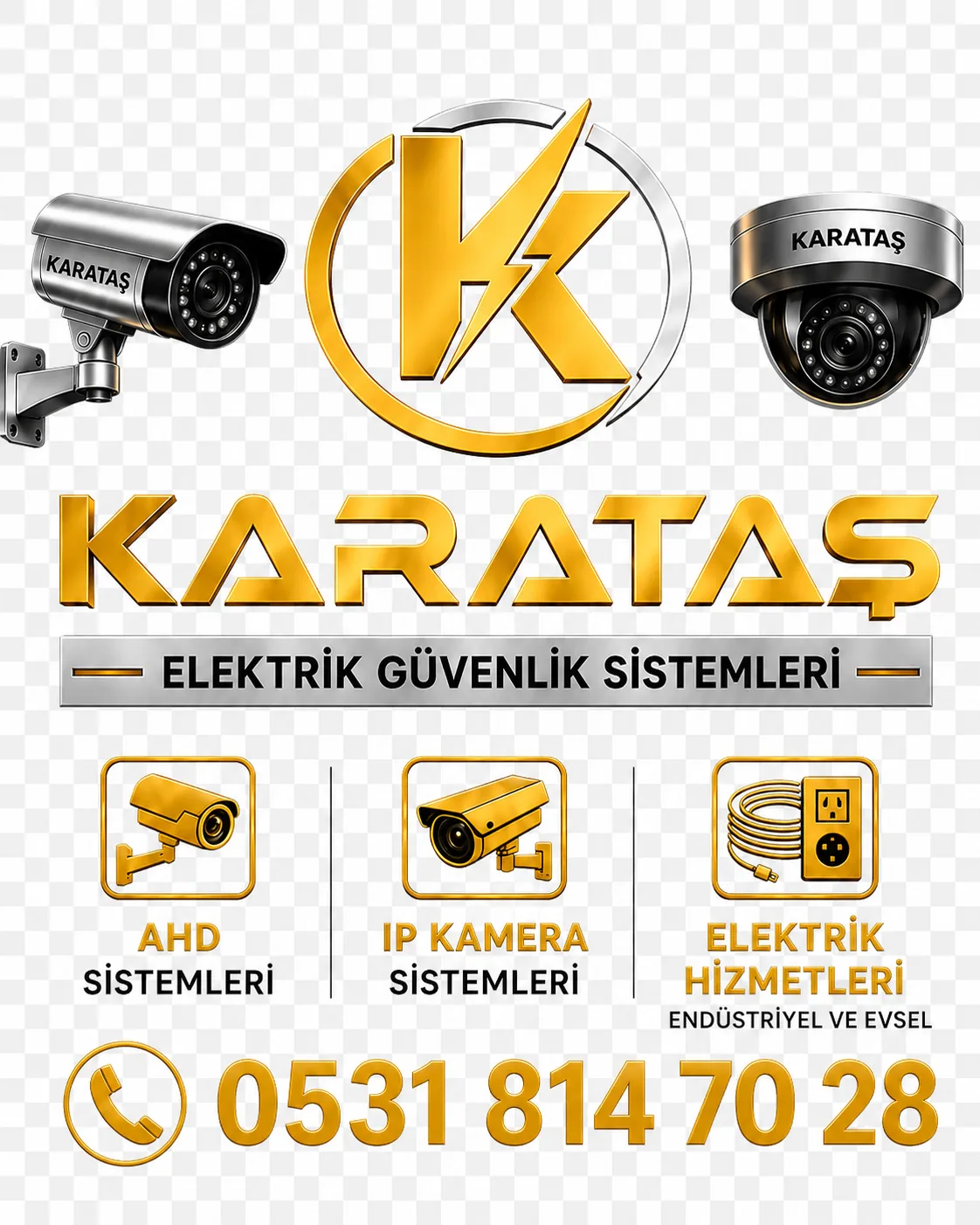 Karataş güvenlik sistemleri ve elektrik ürünleri sunumu