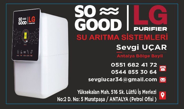 Sevgi Uçar LG So Good iletişim kartı