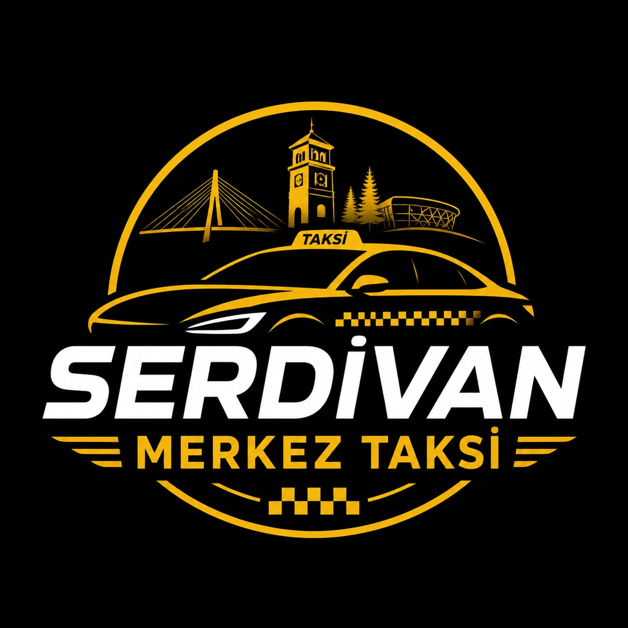 Serdivan Merkez Taksi logosu