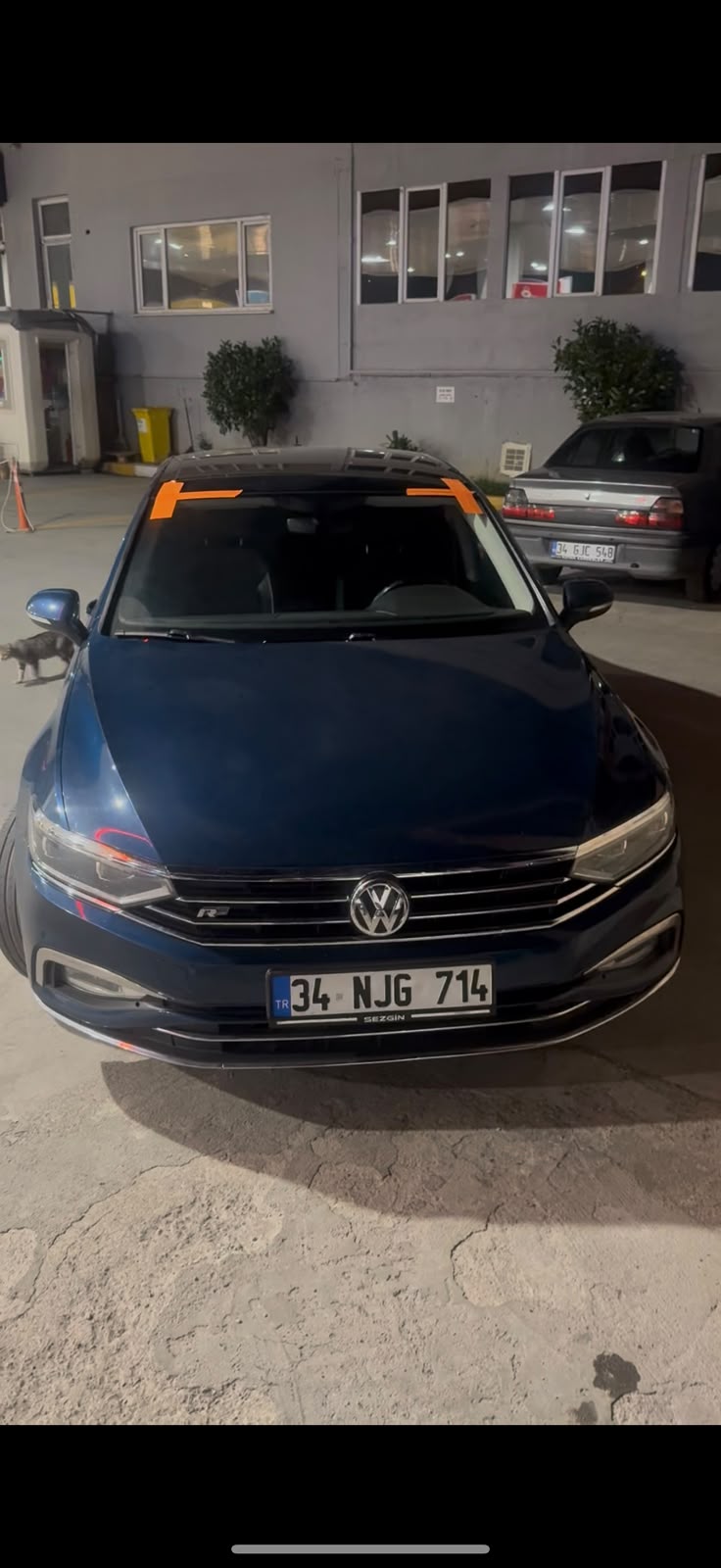 Serviste cam değişimi yapılan araç