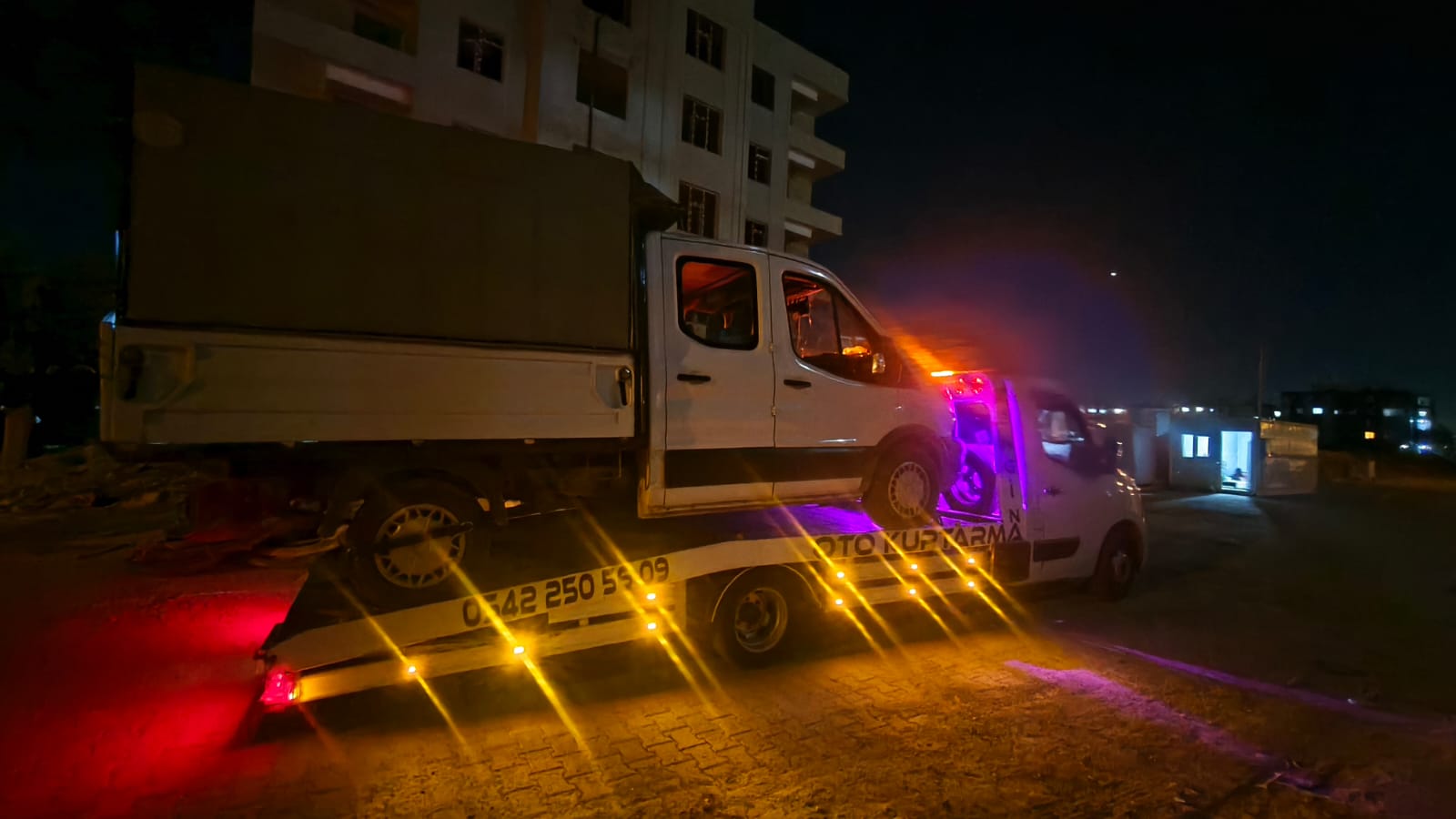 7/24 yol yardım çalışması